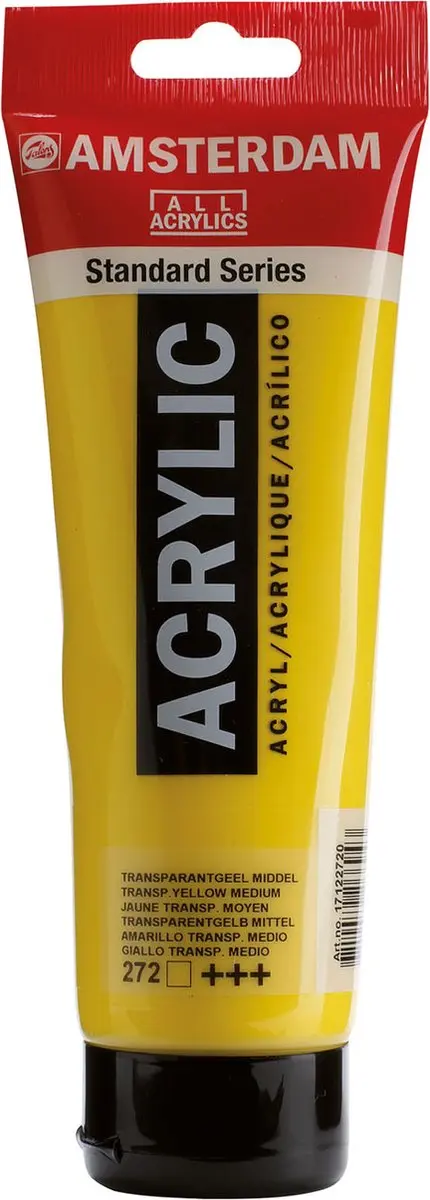 Amsterdam Standard Acrylverf 120ml - Transparantgeel 272 - afbeelding 6 van 6