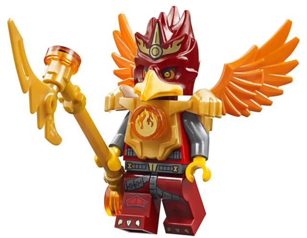 LEGO Phoenix Vuurtempel 1301 Stenen - 7 Minifiguren - afbeelding 6 van 6
