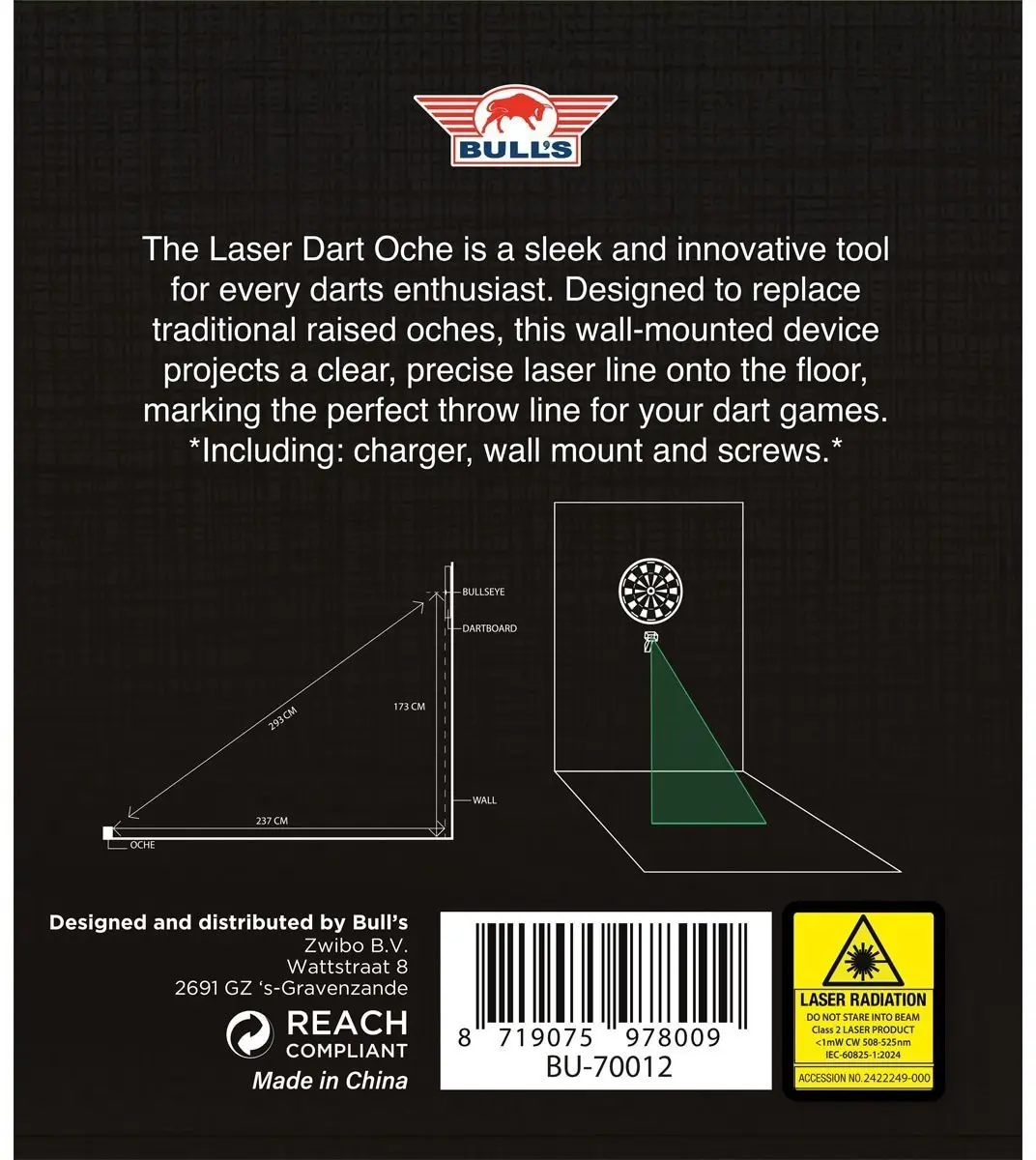 Bulls Green Laser Oche BU-70012