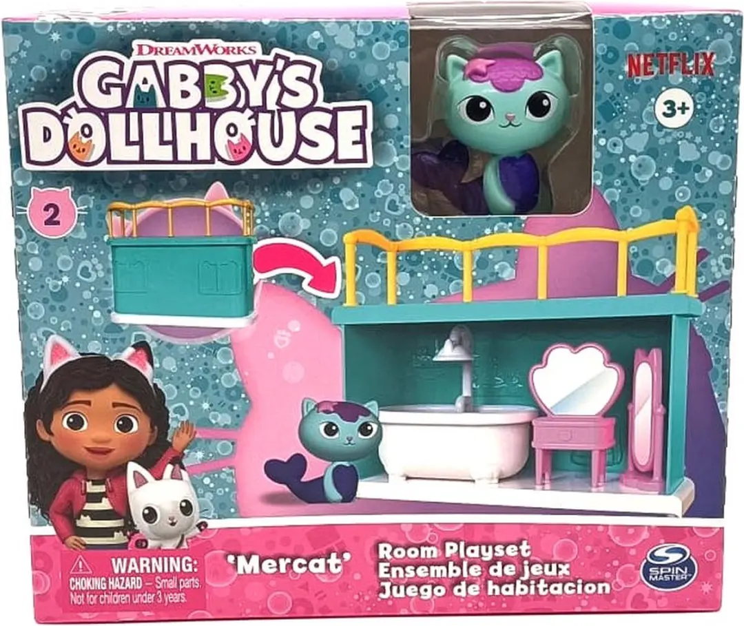 Spin Master Gabby's Dollhouse Mercat Kamer Speelset