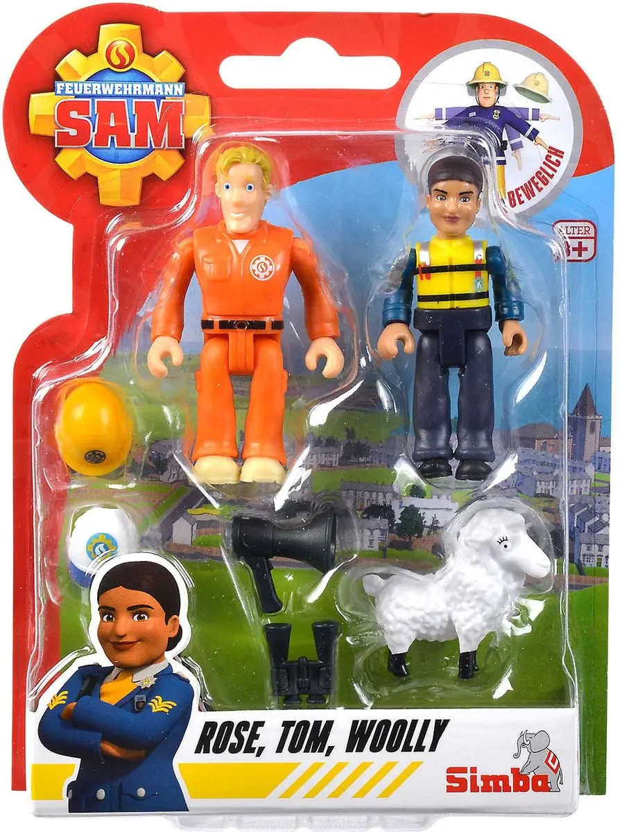 Dickie Brandweerman Sam Speelfiguren