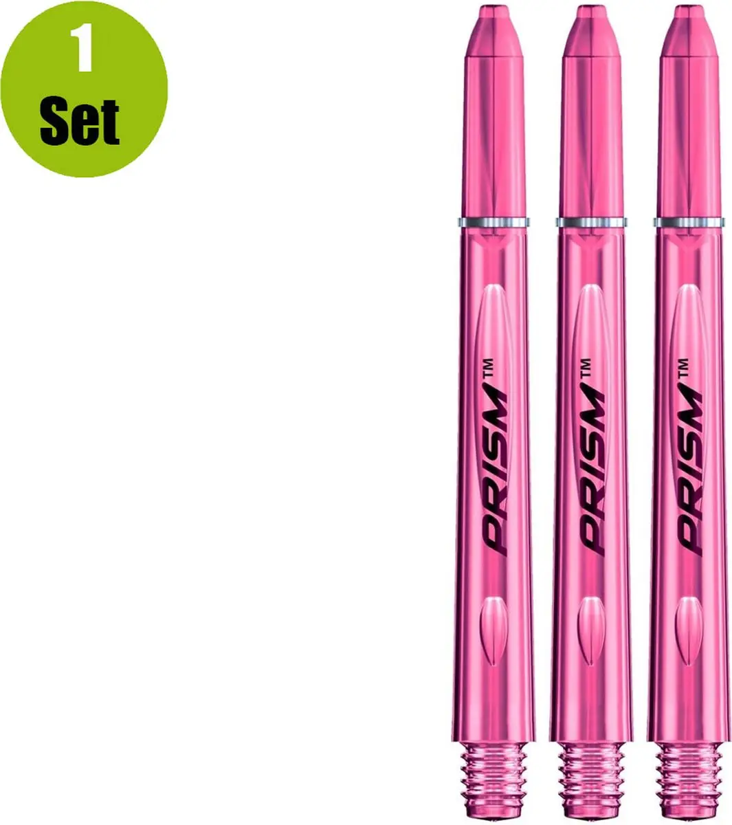 Winmau Prism Shaft Roze - 3 Stuks