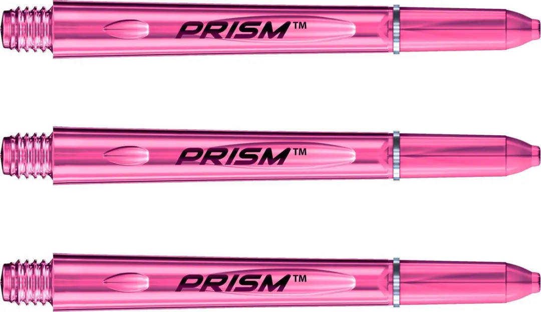 Winmau Prism Shaft Roze - 3 Stuks