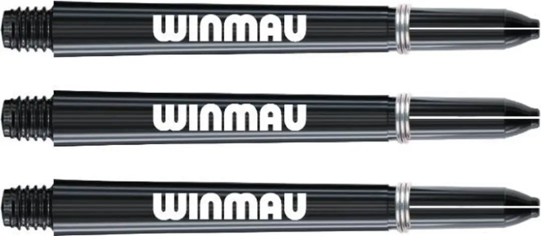 Winmau Dart Shafts Nylon Signature 7010-101 - 2 Stuks - Zwart