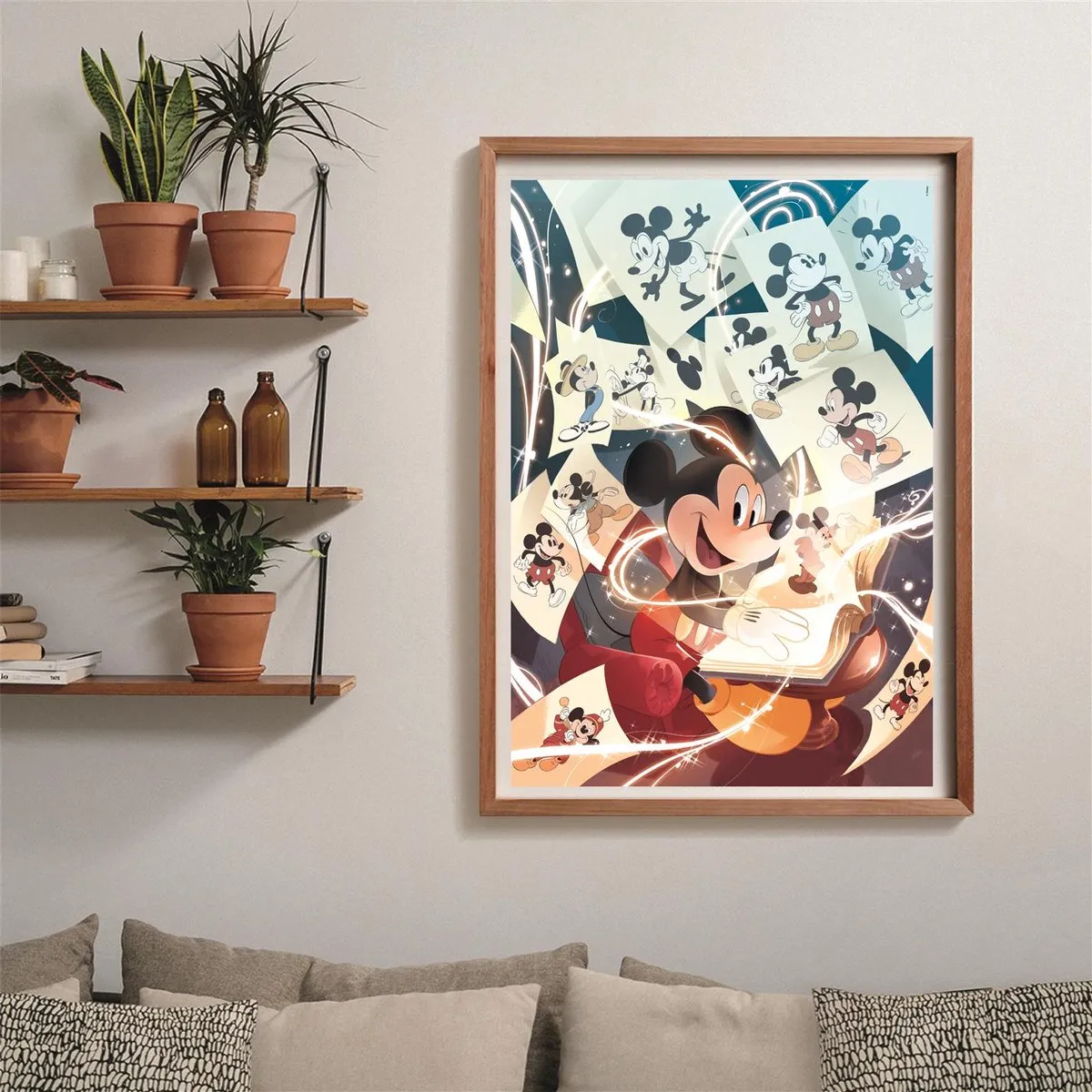 Clementoni Disney Mickey Mouse Puzzel 1000 Stuks - Tekenaar - Multicolor