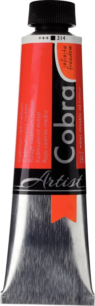 Cobra Artist Olieverf Cadmiumrood Middel 40ml
