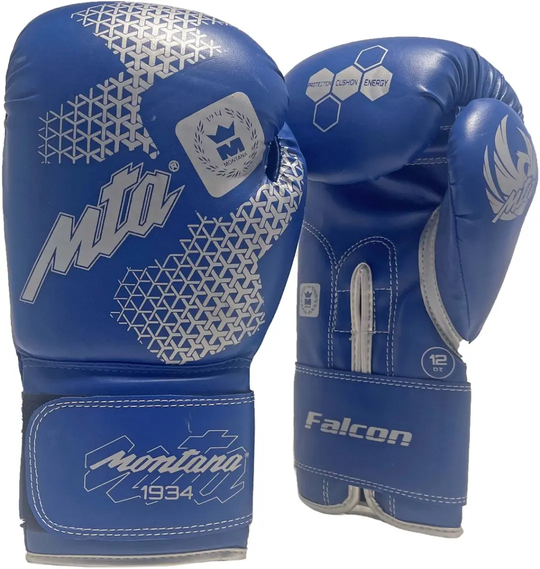 Montana Falcon Bokshandschoenen 6 oz - Zwart