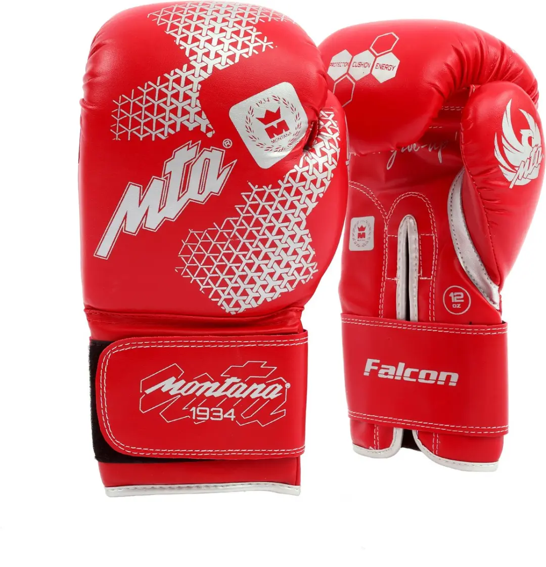 Montana Falcon Bokshandschoenen 6 oz - Zwart