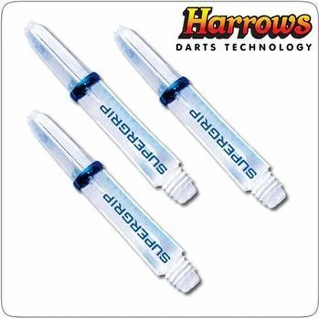 Harrows Supergrip Short ICE Clear Shafts