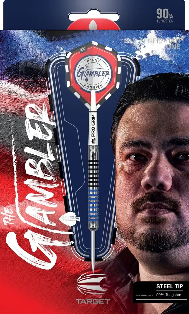 Target Danny Baggish Gen 1 Dartpijlen 21g - 3 Stuks