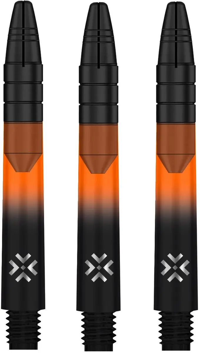 Bullet Shaftalu HD 41mm - 3 Stuks - Zwart/Oranje
