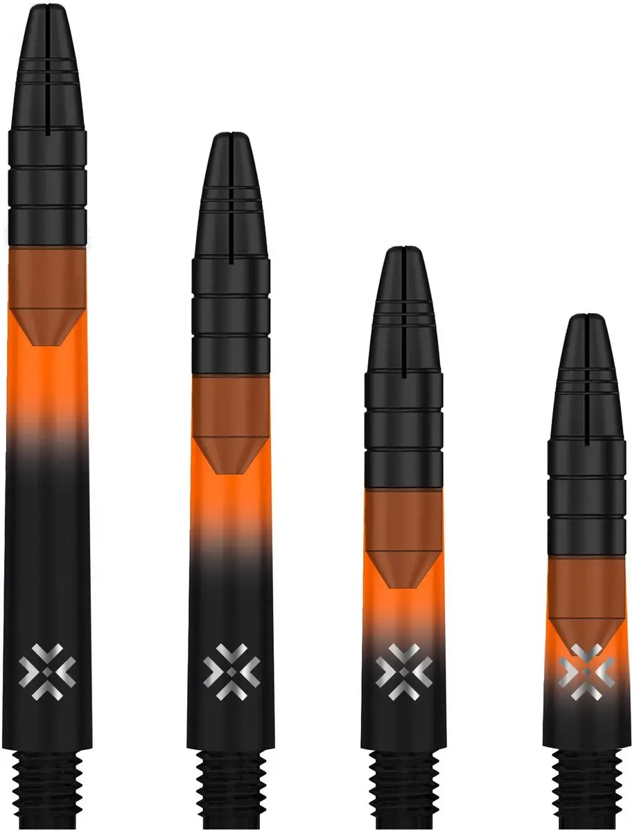 Bullet Shaftalu HD 41mm - 3 Stuks - Zwart/Oranje