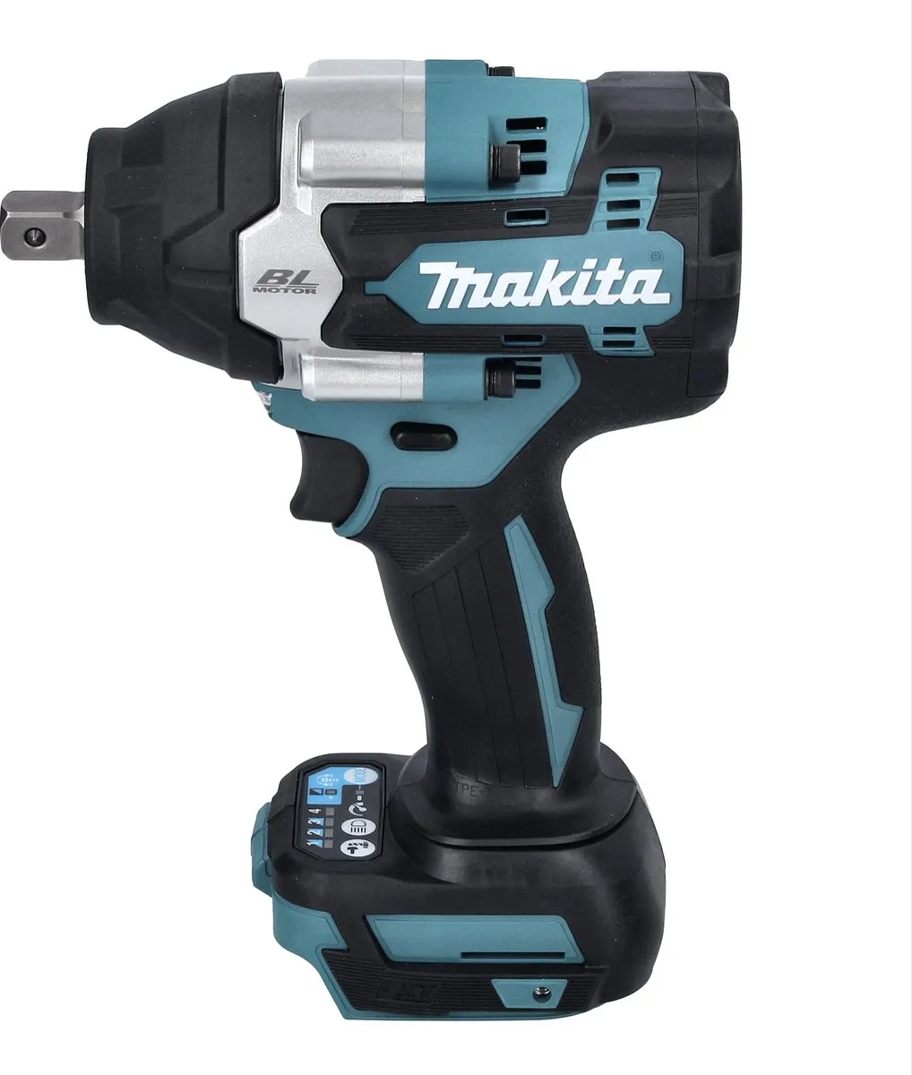 Makita DTW701RG Accu Slagmoersleutel 18V 700Nm - 2x 6.0Ah + Lader - afbeelding 2 van 5