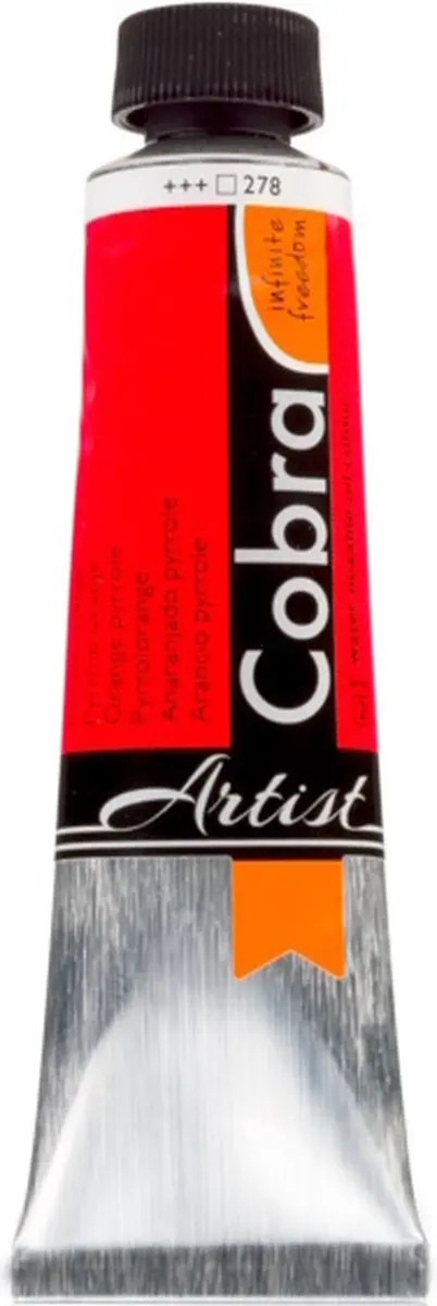 Cobra Artist Olieverf Pyrrole Orange 278
