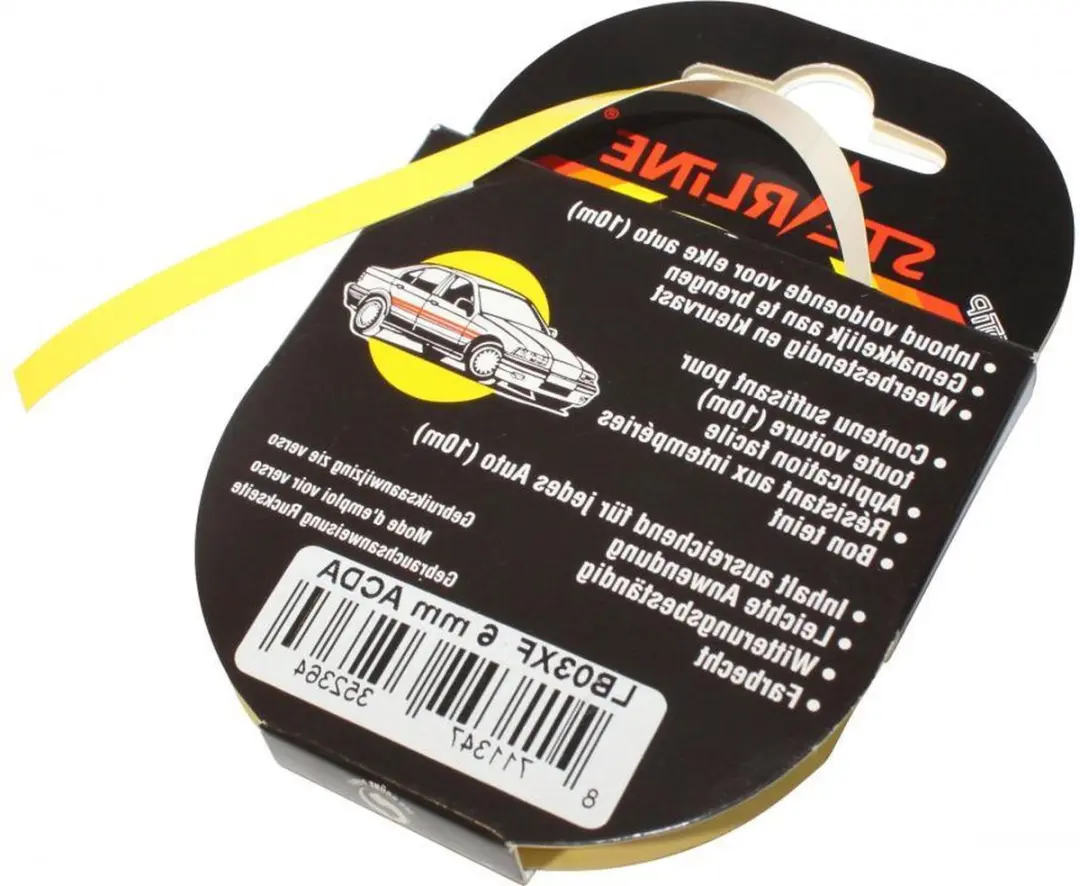 Motip Velgrandering Auto LB03XF Geel 6mm x 10m