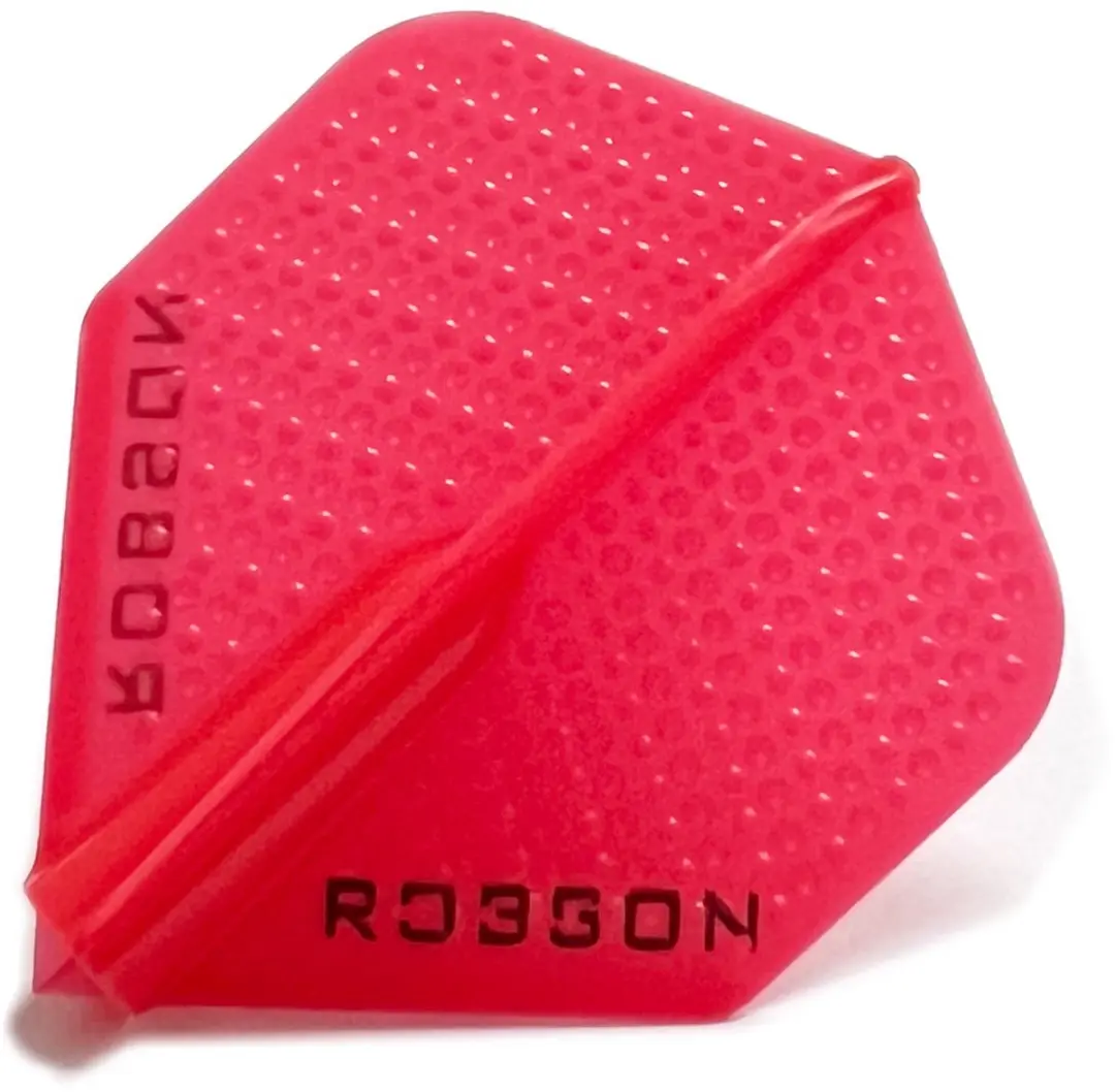 Bull's Robson Plus Dimpled Dartvleugels - Rood - 3 Stuks