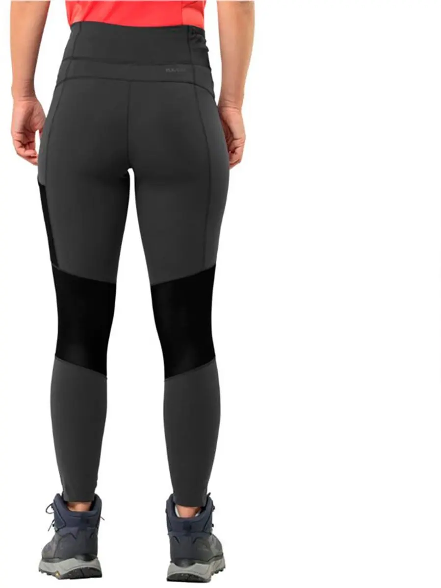 Jack Wolfskin Kensteig Leggings L - Zwart