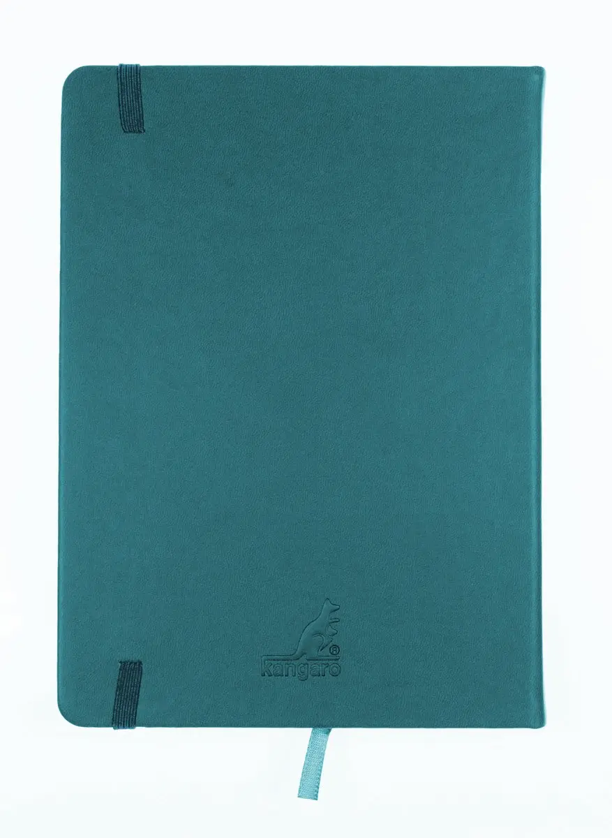 Kangaro K-861294 Schetsboek A5 - 160 Pagina's - Dark Turquoise - afbeelding 6 van 6