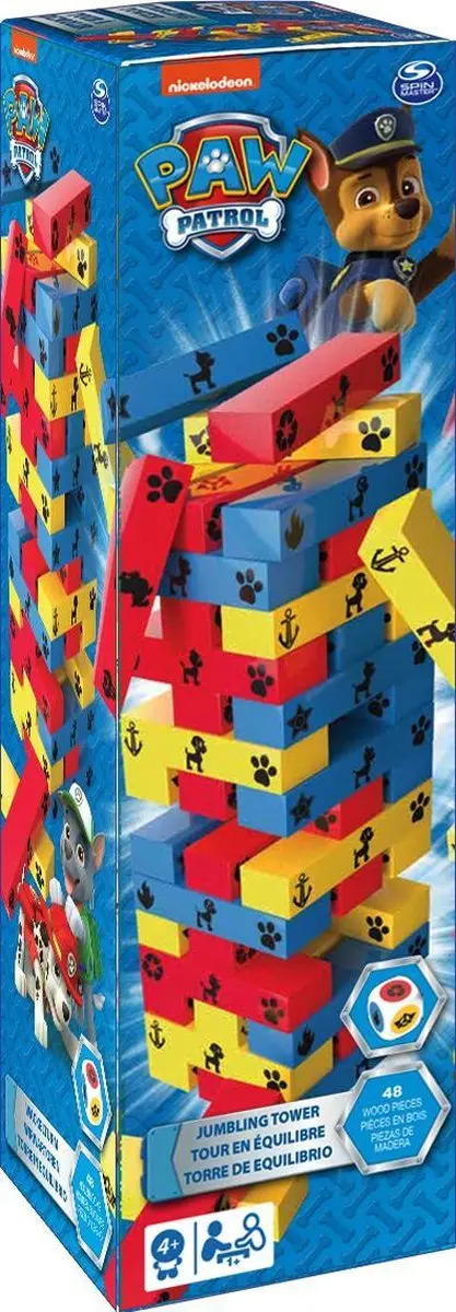 Spin Master Games PAW Patrol Puzzel Stapeltoren 48 Stuks