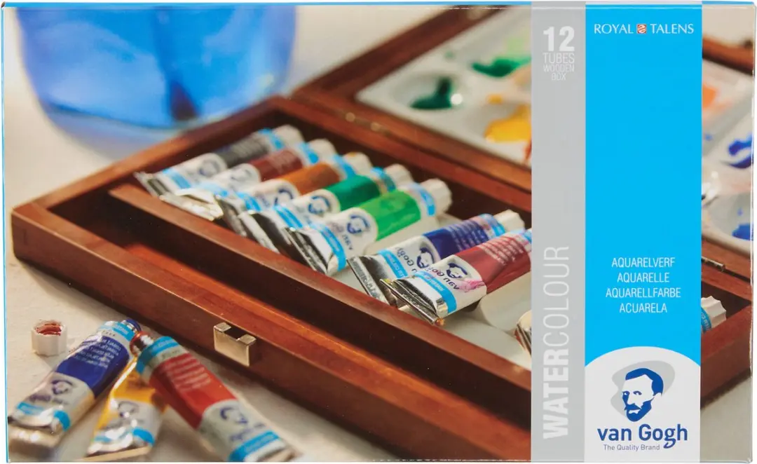 Van Gogh Aquarelverf Kist - 12 Tubes 10ml