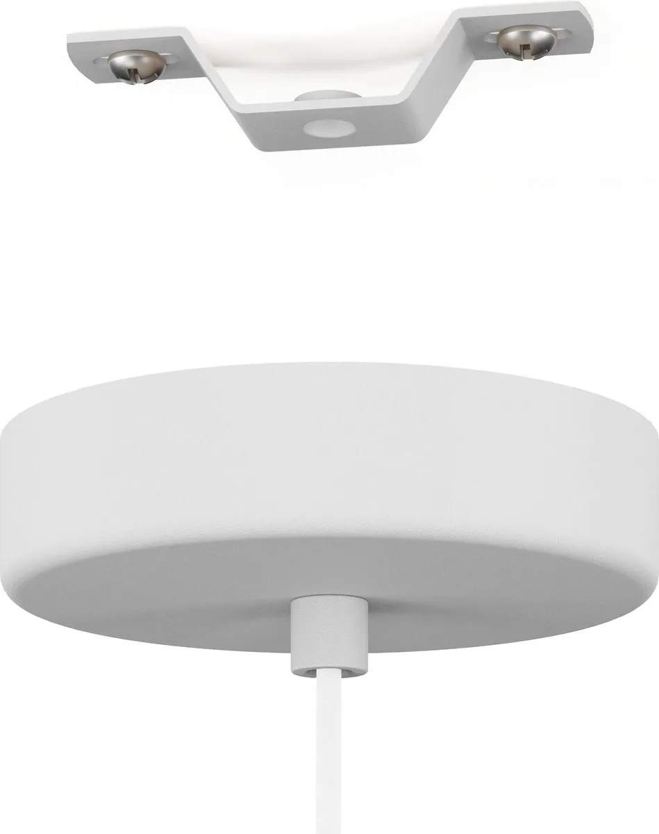 Eglo Razoni 1 Hanglamp E27 - Ø42,5cm - Wit
