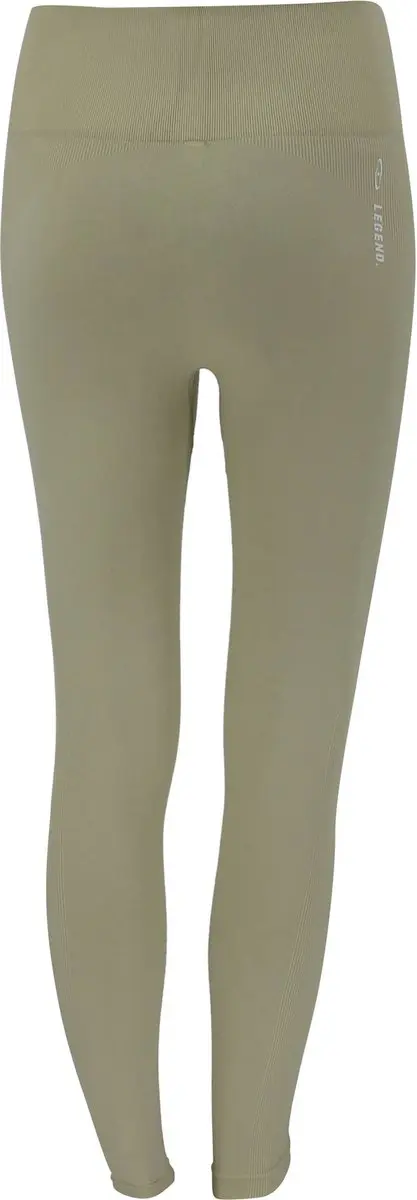 Legend Sportlegging Dames Khaki S - Wit