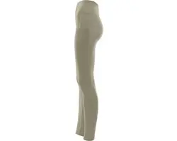 Legend Sportlegging Dames Khaki S - Wit
