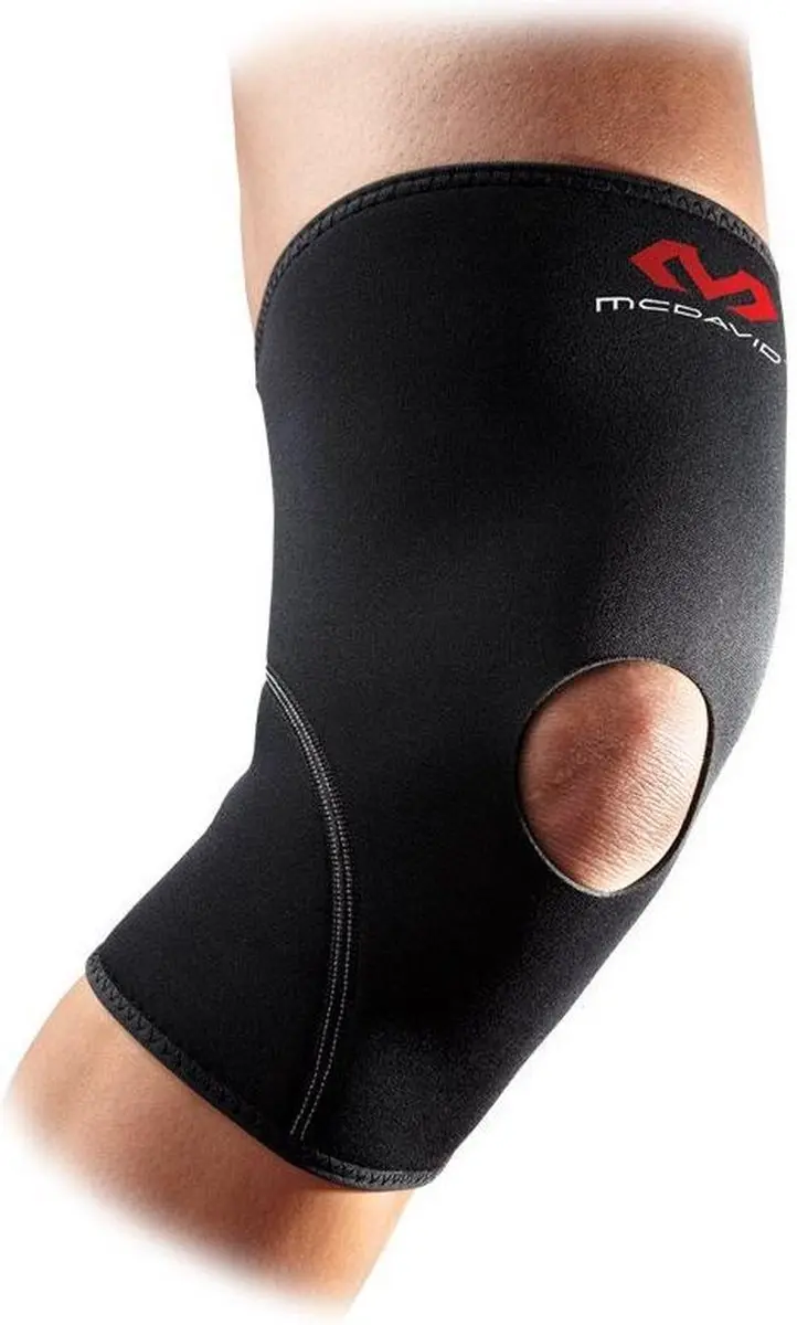 McDavid Kniebrace Open Patella - Maat M - Zwart