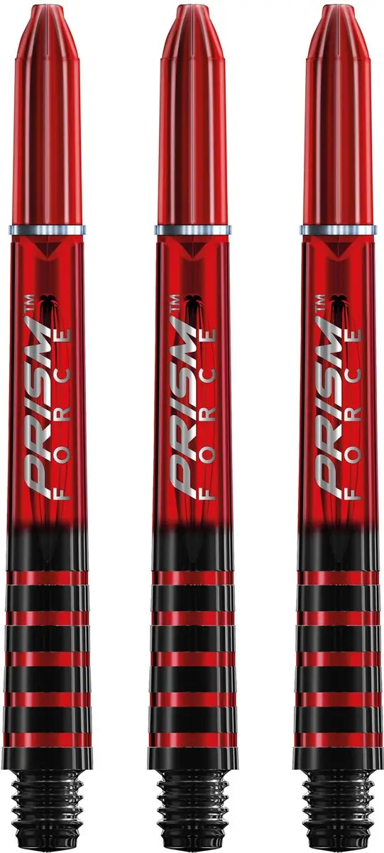 Winmau Prism Force Dart Shafts Rood - 3 Stuks