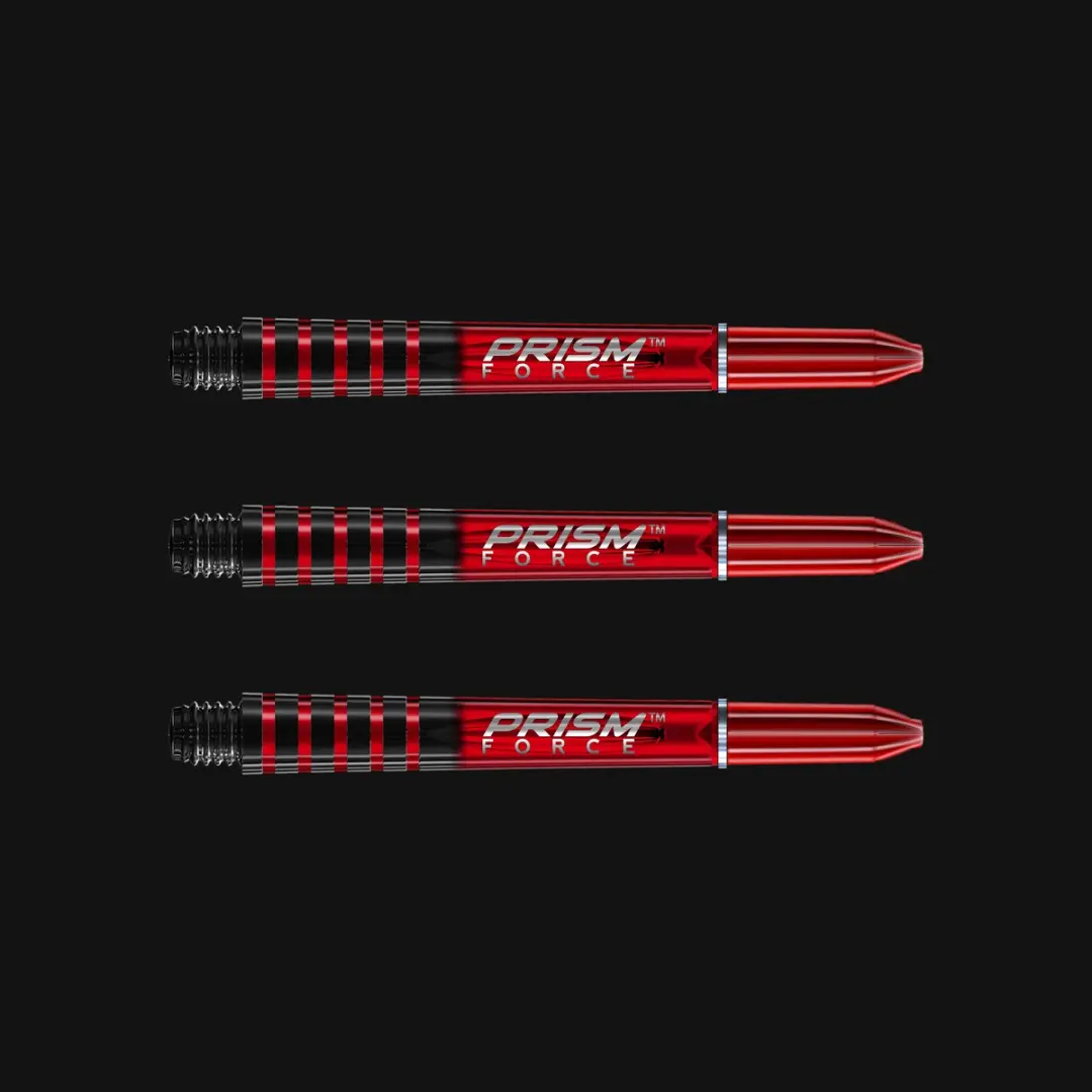 Winmau Prism Force Dart Shafts Rood - 3 Stuks