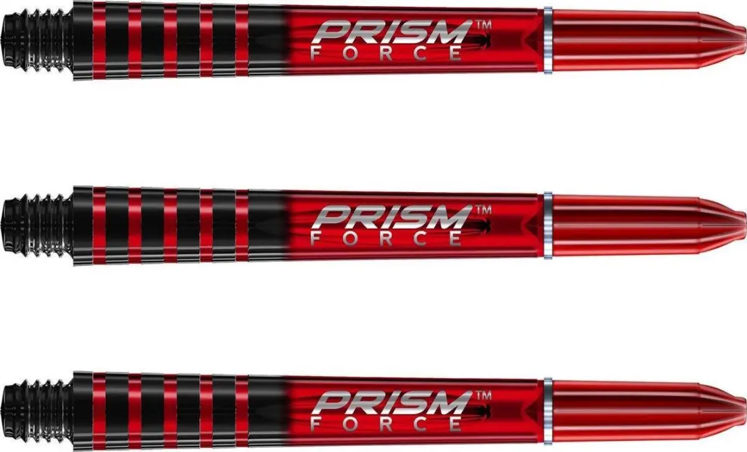Winmau Prism Force Dart Shafts Rood - 3 Stuks - afbeelding 6 van 6