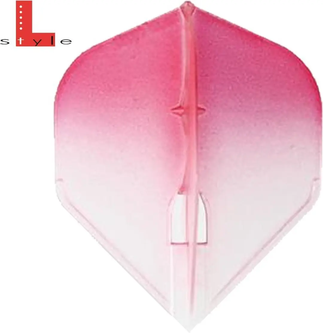 L-Style Champagne L1 Standard Dart Flights - Rood - 3 Stuks