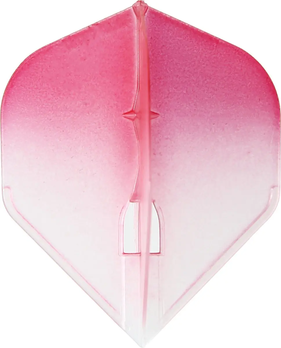 L-Style Champagne L1 Standard Dart Flights - Rood - 3 Stuks