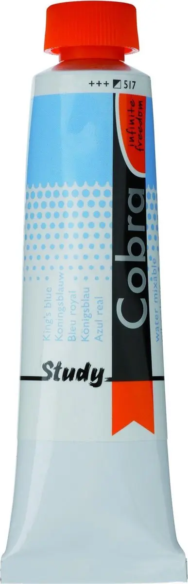 Cobra Study Olieverf 40ml King's Blue