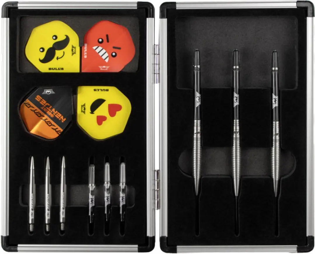 Bull's Aluma Dart Case BU-66394 - Zwart