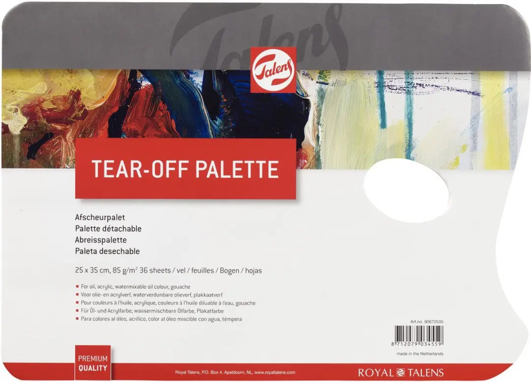 Talens Afscheurpalet 25x35cm - 36 Vel 85g