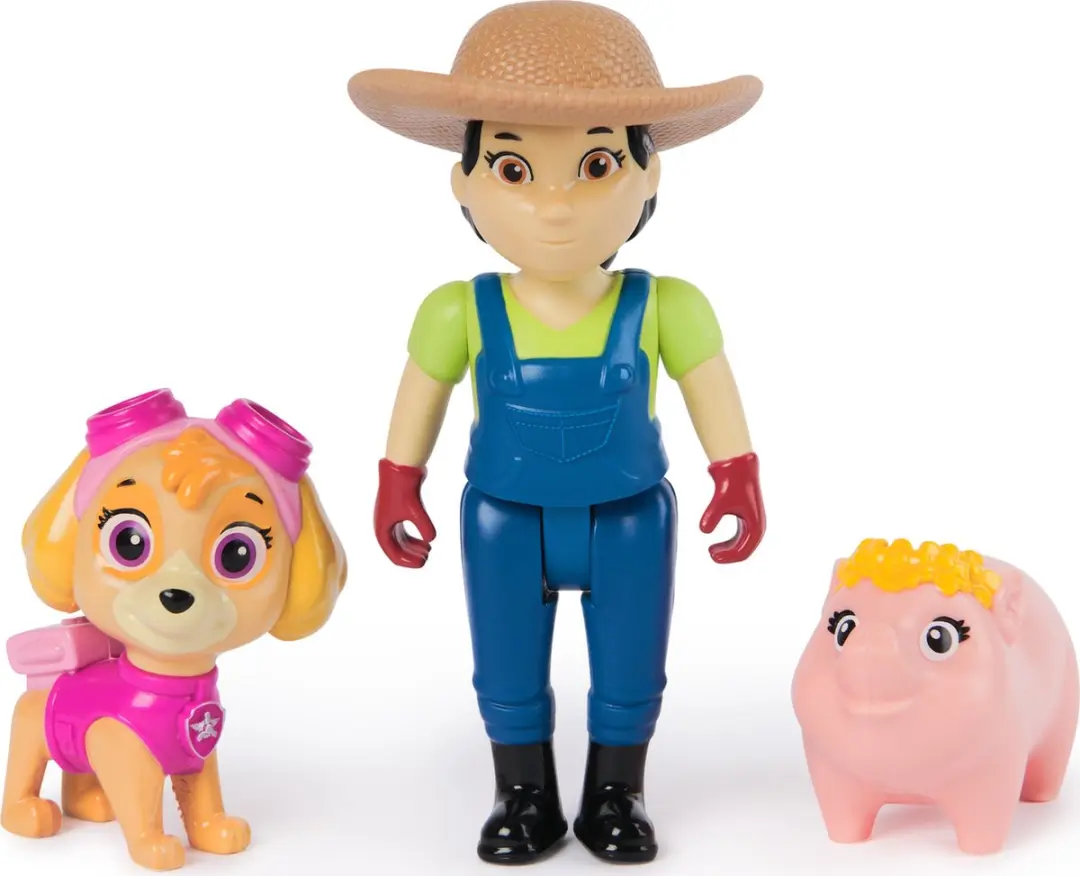 PAW Patrol Skye & Boerin Yumi Speelfigurenset - Skye - 6070750