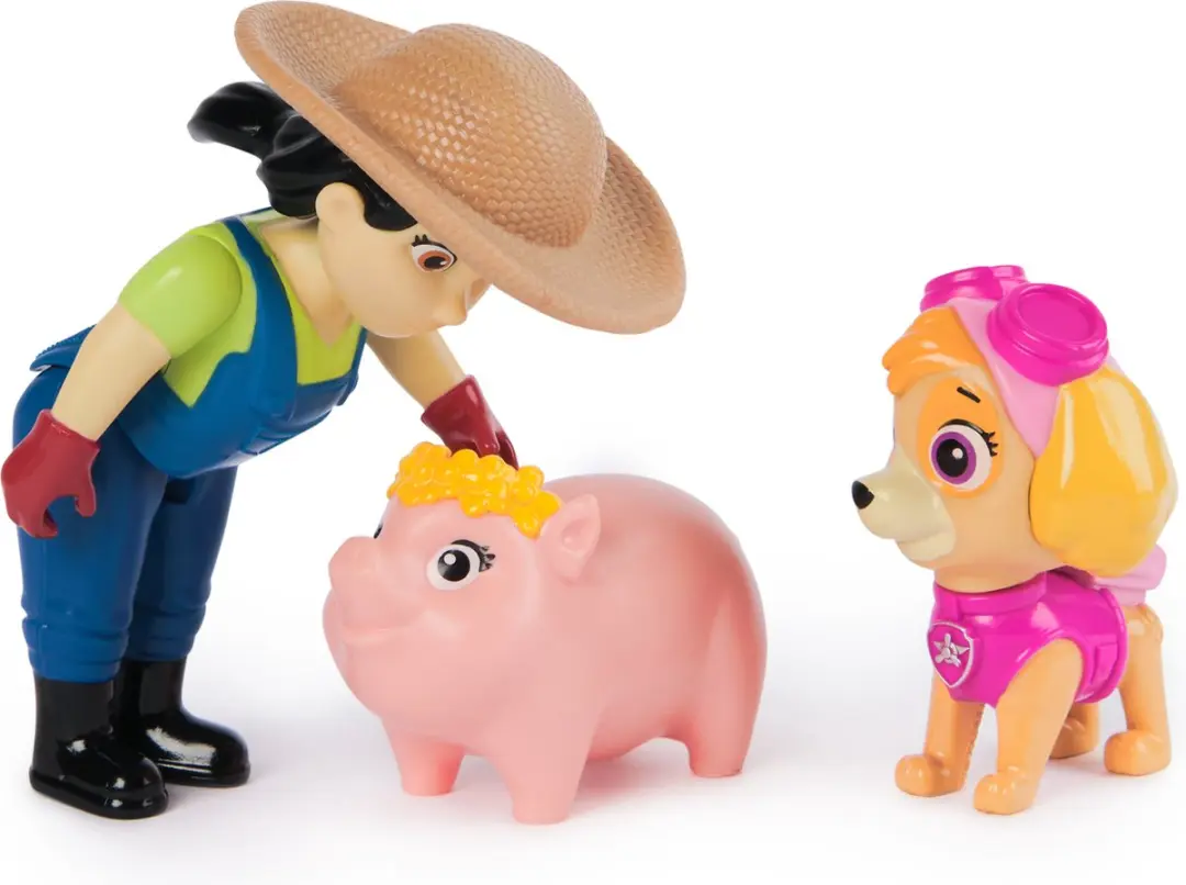 PAW Patrol Skye & Boerin Yumi Speelfigurenset - Skye - 6070750