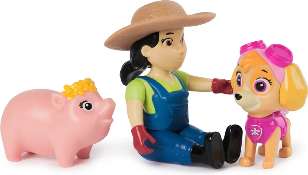 PAW Patrol Skye & Boerin Yumi Speelfigurenset - Skye - 6070750