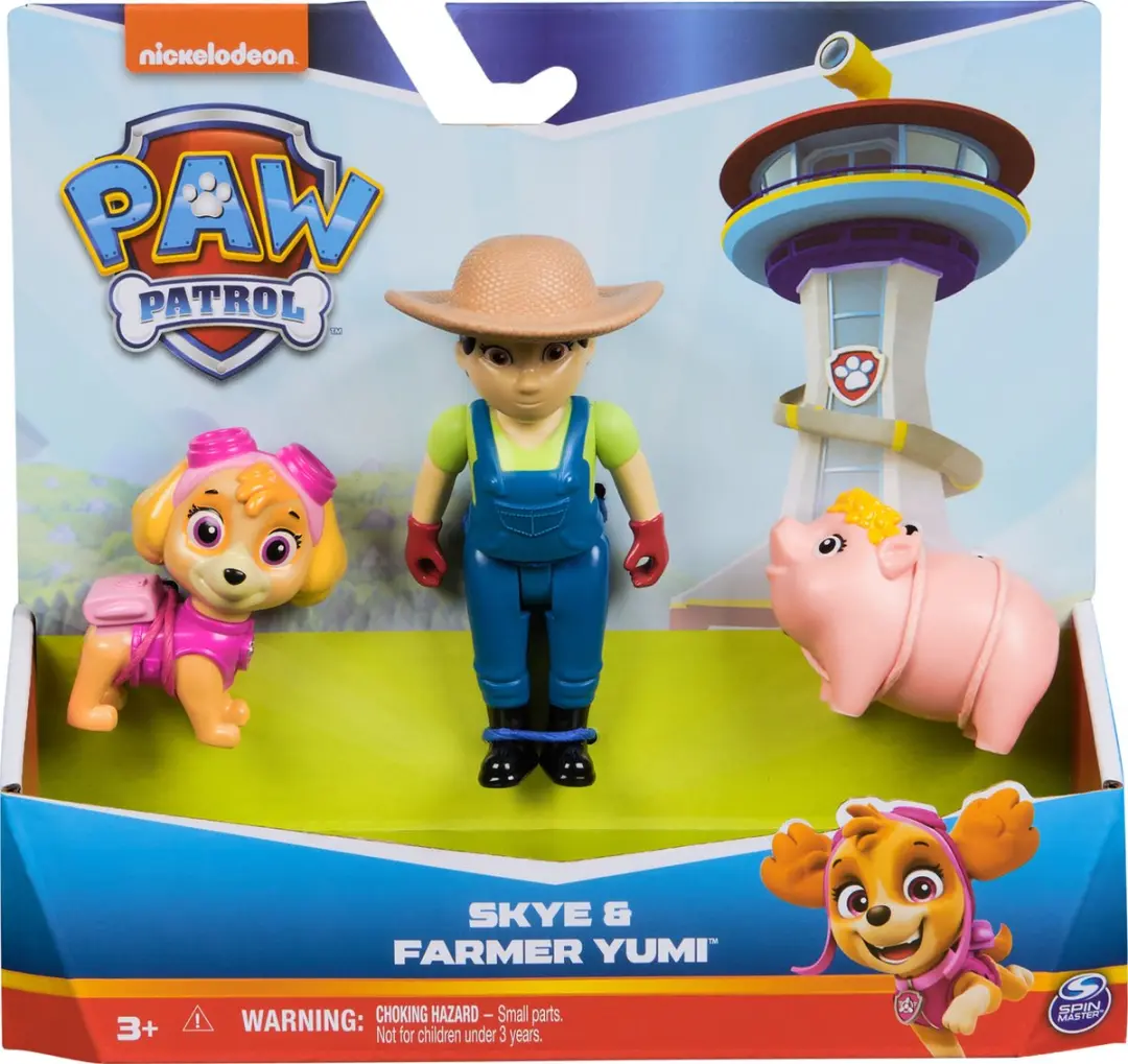 PAW Patrol Skye & Boerin Yumi Speelfigurenset