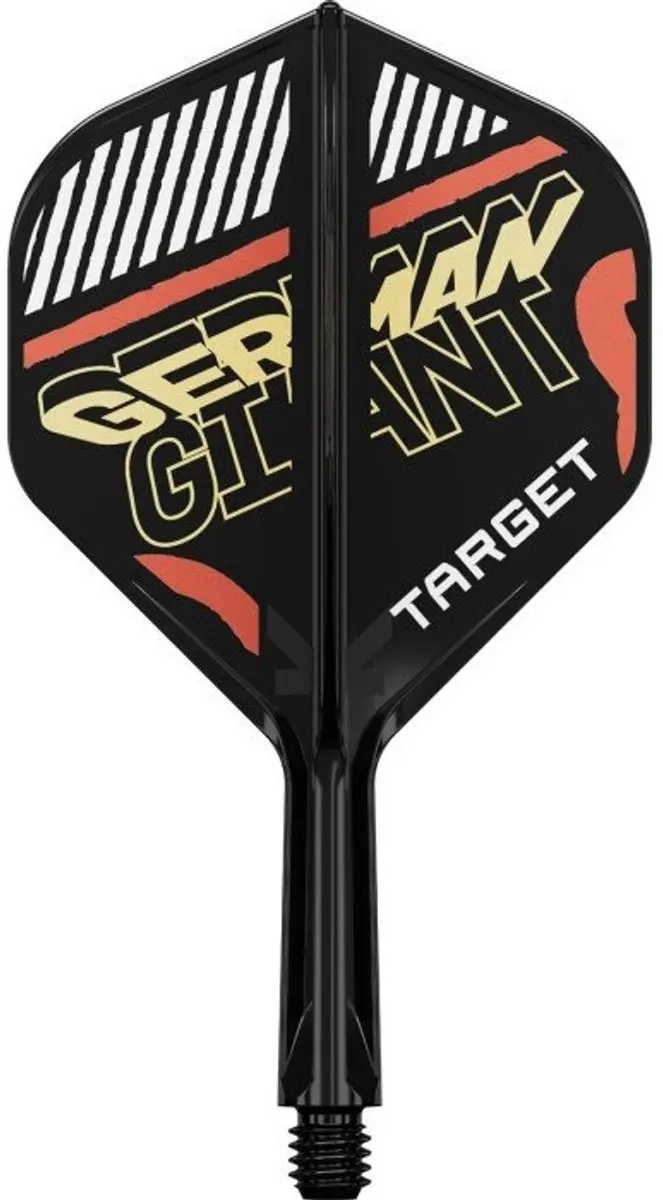 Target K-Flex Gabriel Clemens NO2 Dart Flights 3 Stuks - Geel/Rood/Zwart