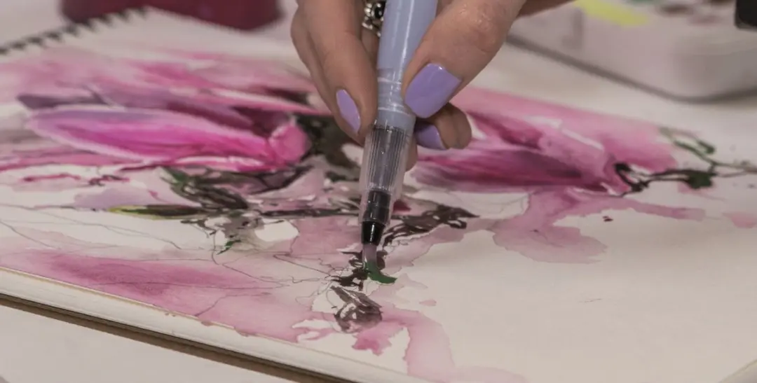 Sakura Koi Water Colors Pocketbox - 12 Metallic Kleuren - met Koi Water Brush