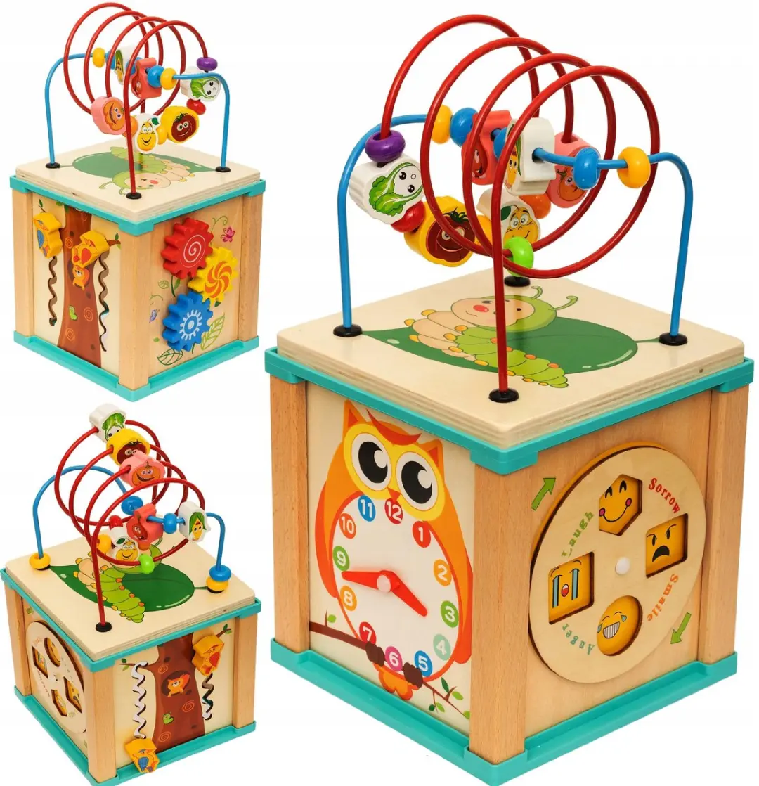 BK Montessori Houten Kubus