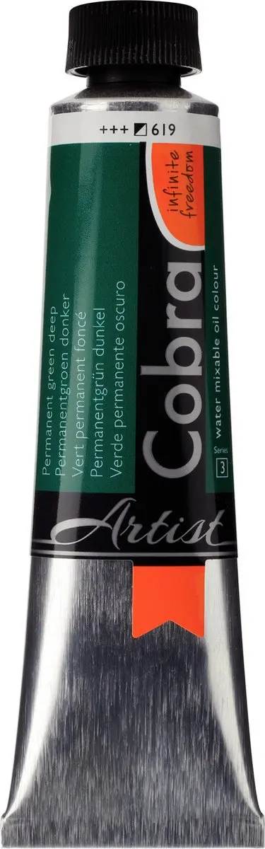 Cobra Artist Olieverf Permanentgroen Donker #619