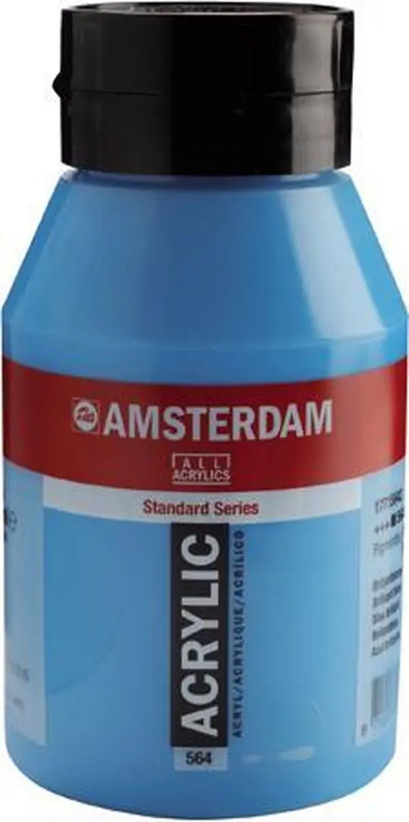 Amsterdam Acrylverf 564 Briljantblauw 1L
