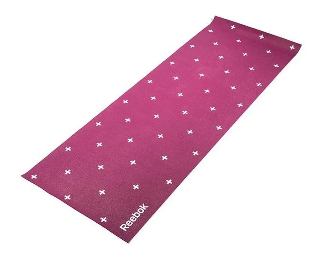 Reebok Yoga Mat Crosses 4mm - Paars