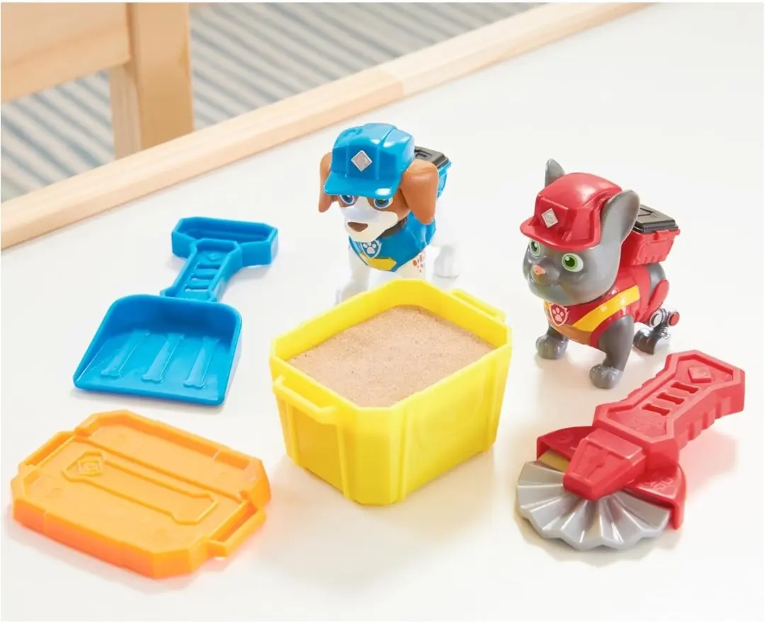 PAW Patrol Rubble 2-Pack Charger & Wheeler - Multicolor