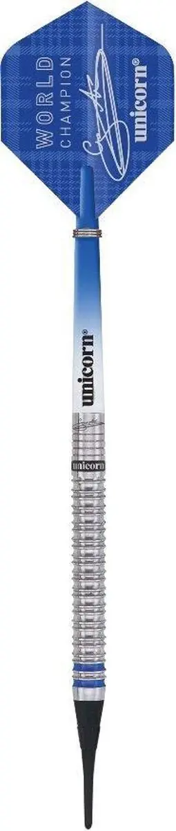 Unicorn Gary Anderson W.C. Phase 3 90% Deluxe Soft Tip Darts - 3 Stuks - afbeelding 6 van 6