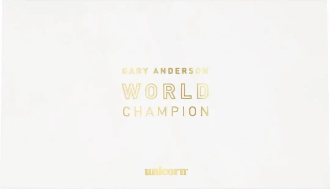 Unicorn Gary Anderson W.C. Phase 3 90% Deluxe Soft Tip Darts