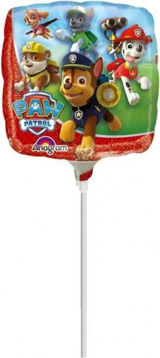 PAW Patrol Mini Ballon Folie Multicolor 23cm